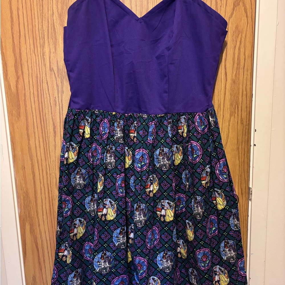 Beauty and the Beast rockabilly dress